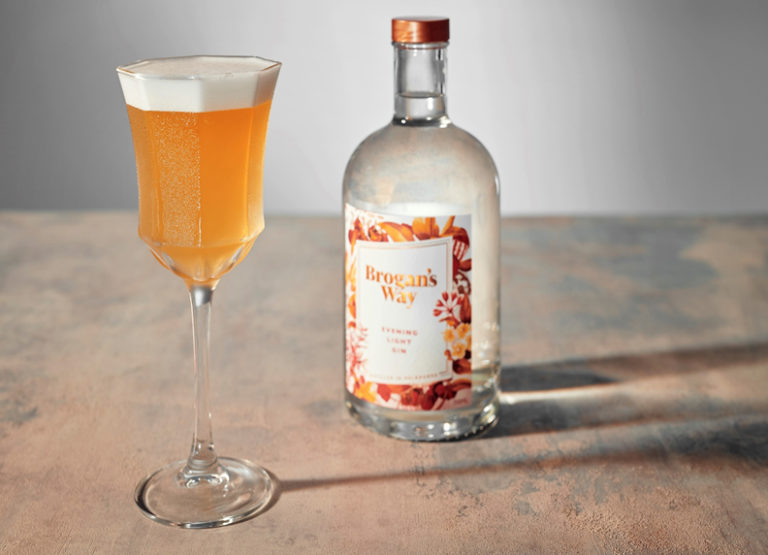 Evening Light Breakfast Martini