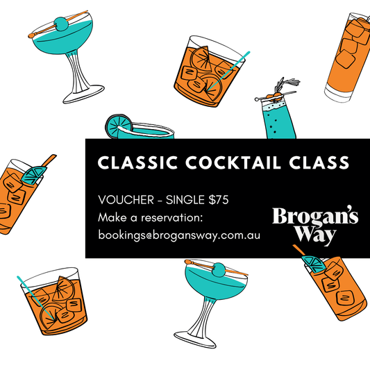 Classic Cocktail Class Gift Voucher