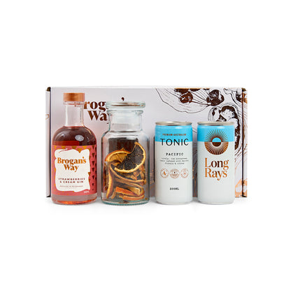 Strawberries & Cream Gin & Tonic Gift Pack